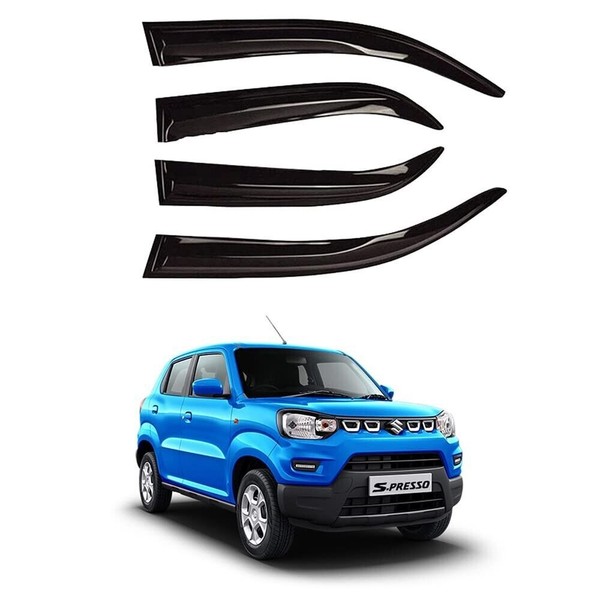 4X Regen- Windabweiser Seitenscheibe Visier Schwarz FüR Maruti Suzuki Presso Ecs-image