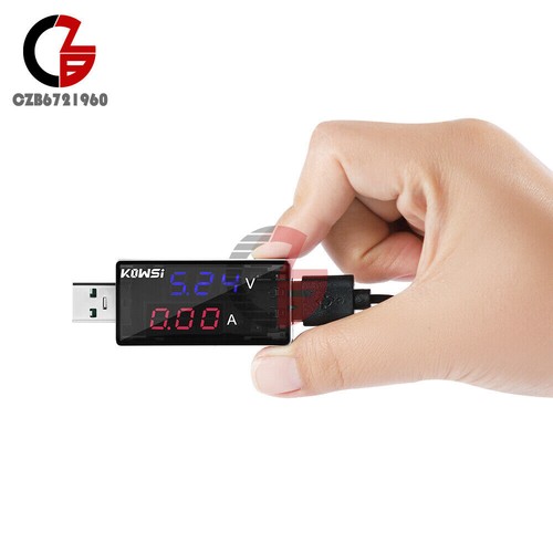 USB Ladegerät Stromspannung Lade Detektor Batterie Voltmeter Amperemeter - Bild 8 von 12