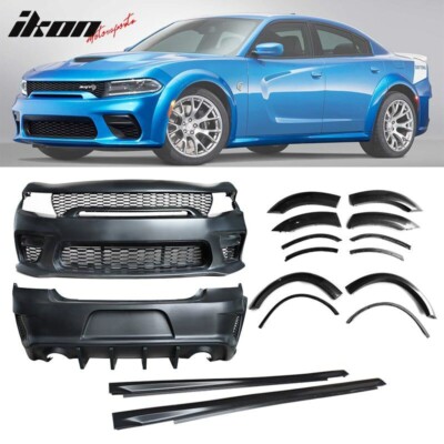 Stoßstange Satz hinten vorne Hellcat Siil für Dodge Charger 2015-2025 /Tuning