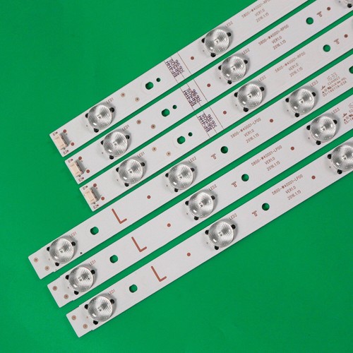 Strisce LED da 6 pezzi per PH40E20DSGWA 40S306BF 5800-W40001-LP00 5800-W40001-RP00 - Foto 2 di 5