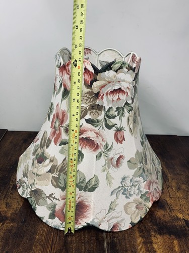 Beautiful Large Vintage Floral Flower Rose Lampshade - Picture 6 of 7