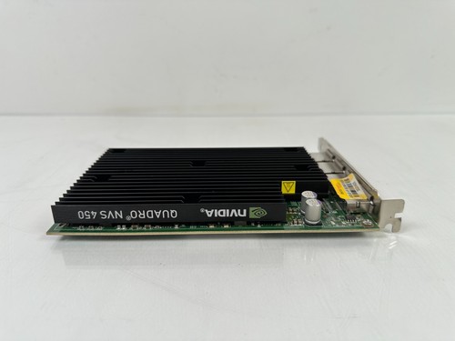 NVIDIA Quadro NVS 450 HP 492187-001 490565-002 Graphics Card 512MB 4 x DP F S/H - Picture 6 of 8