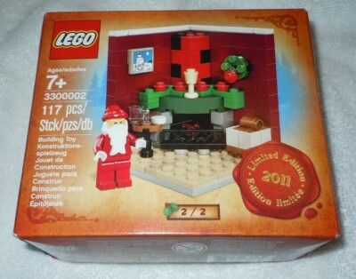Lego Christmas Holiday Set 3300002 New Limited Edition 2011 Santa Claus ...