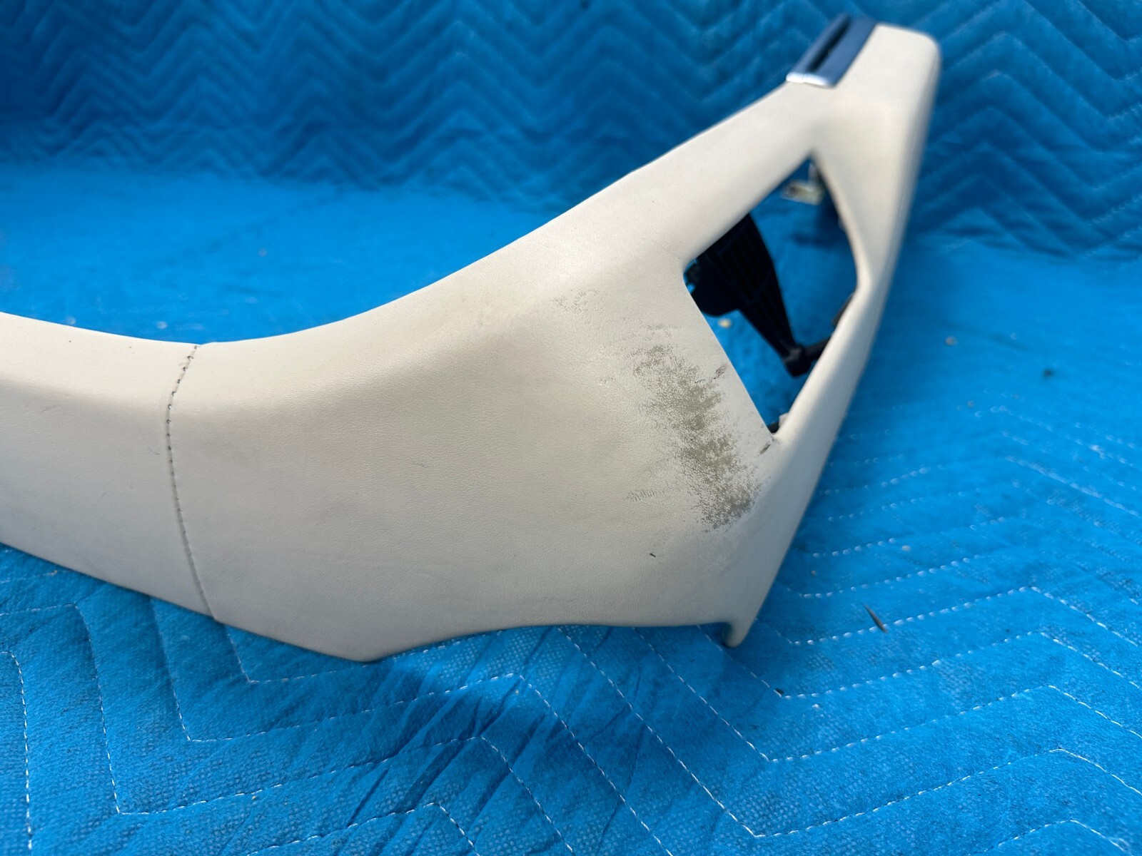 Bentley Flying Spur Front Driver Seat Lower Trim Panel Cover Ivory 2008-2012 OEM