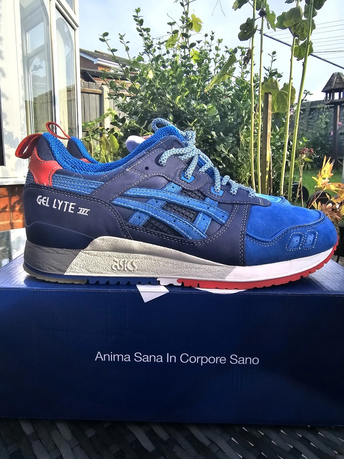 ASICS Mita Trico UK9.5 EU43.5 GEL LYTE 3 25° anniversario H50RK 5042 nuovo