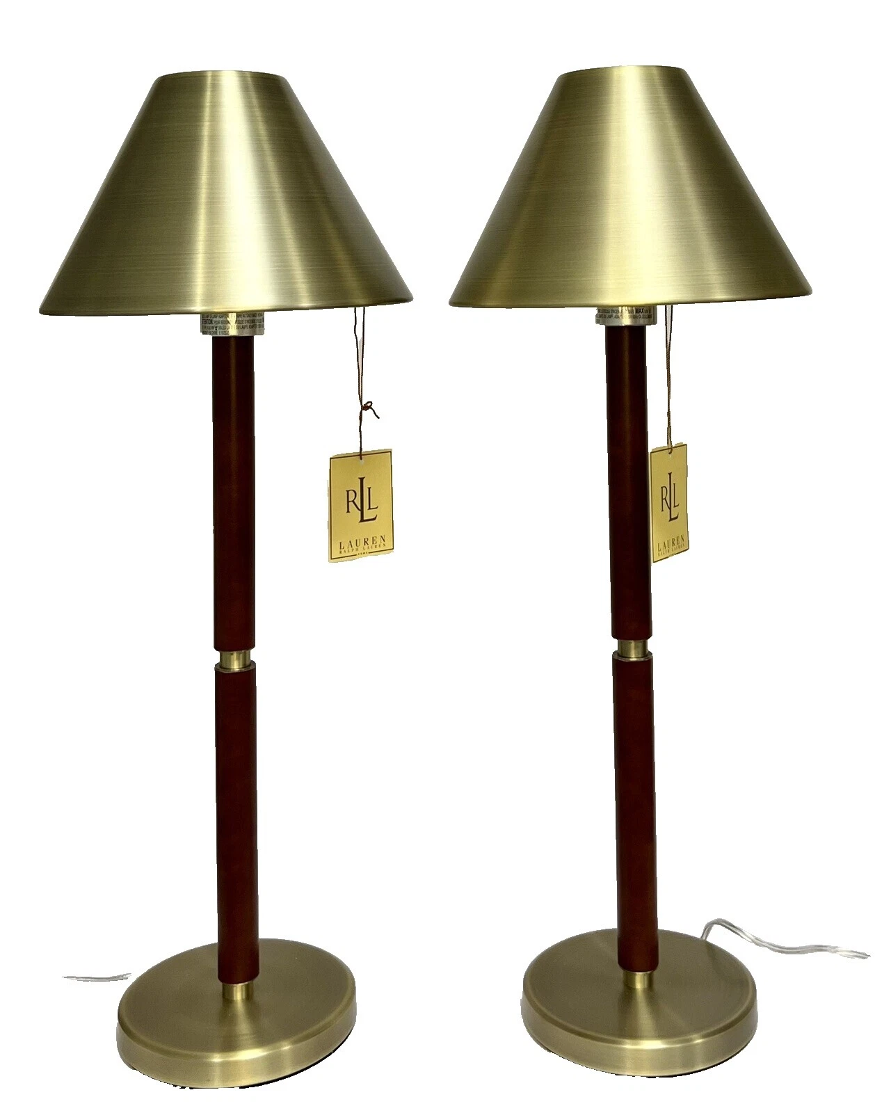 Ralph Lauren Brass Lamps