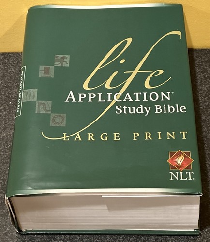 Life Application Study Bible by Tyndale House Publishers Large Print Hardcover