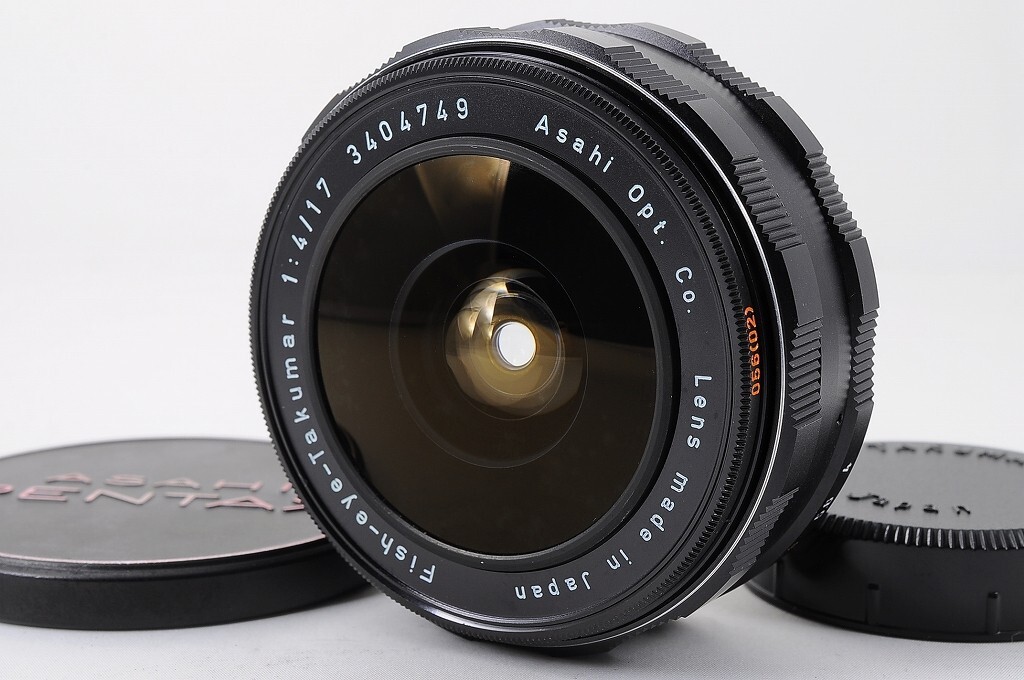 NEAR MINT＋】PENTAX Fish eye Takumar 17mm F/4 MF Lens For