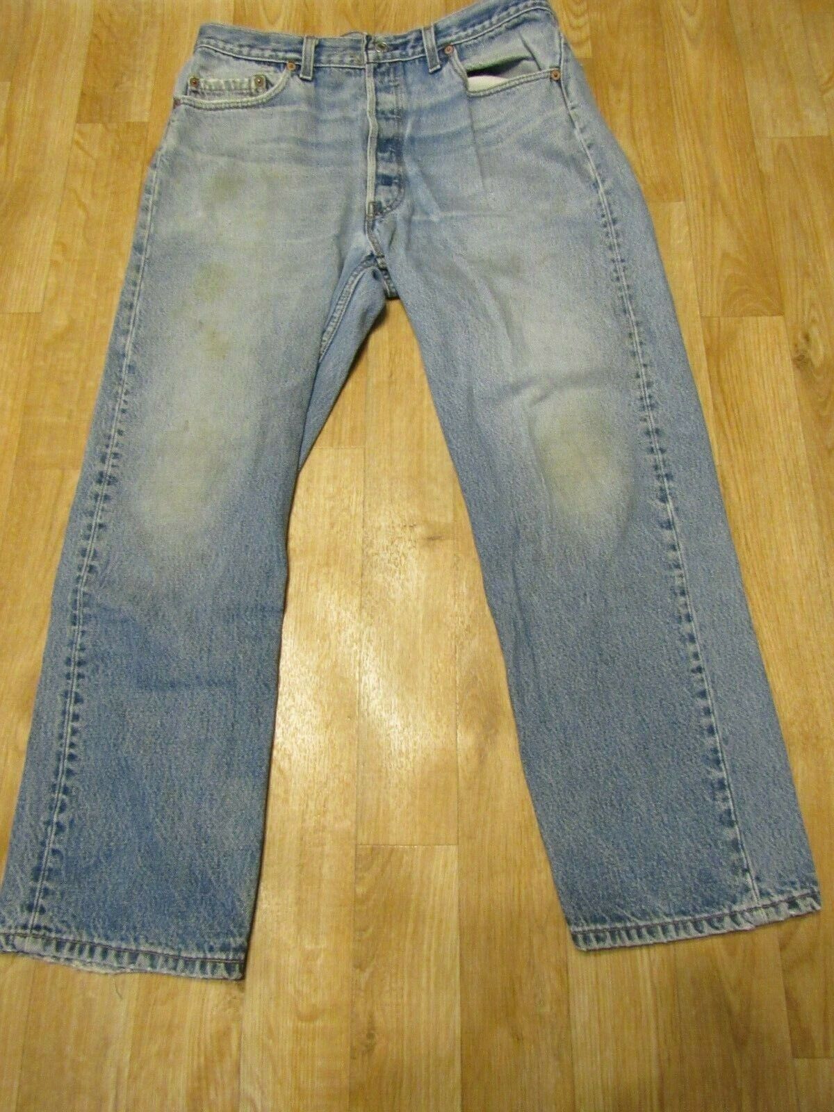 Vintage Levis 501 Jeans 30 X 26 USA Denim faded