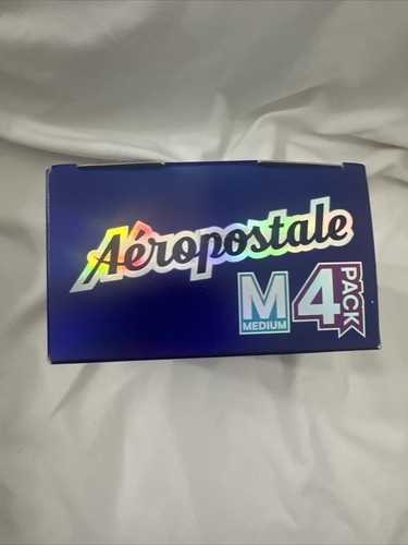 Boxer uomo Aeropostale confezione da 4 cotone elasticizzato taglia media M vita tinta unita - Foto 9 di 10