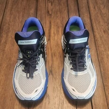 New Balance Mens Running White/Black Laced Sports Athletic Shoes Absorb NB (11)