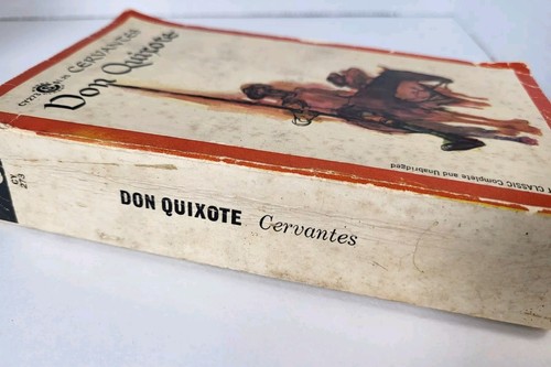Don Quixote Classic Paperback Book by Miguel de Cervantes Saavedra Signet 1964 - Foto 2 di 7