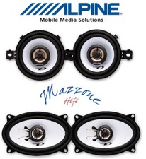 ALPINE FRONT/REAR ALTOPARLANTI AUTO KIT COMPLETO PER VW GOLF/POLO CASSE 