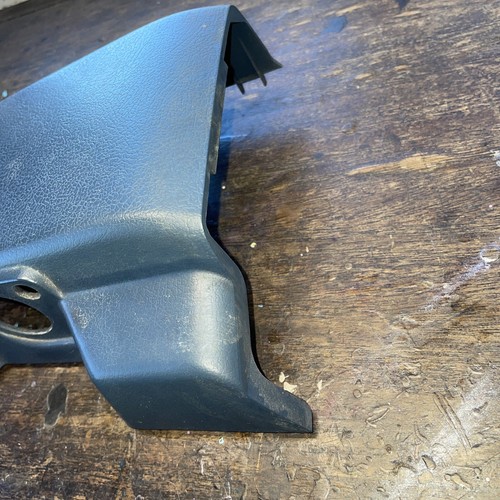 1995 Pathfinder Steering Colum UPPER panel ** NEEDS WORK ** Blue. - Picture 5 of 10