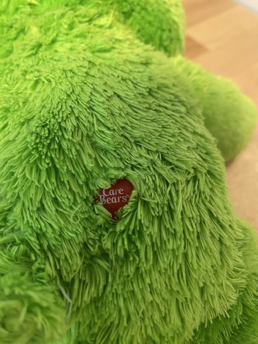 CARE BEARS 2006 Floppy & Fluffy Good Luck Bear 12” Plush Stuffed Animal - Picture 5 of 6