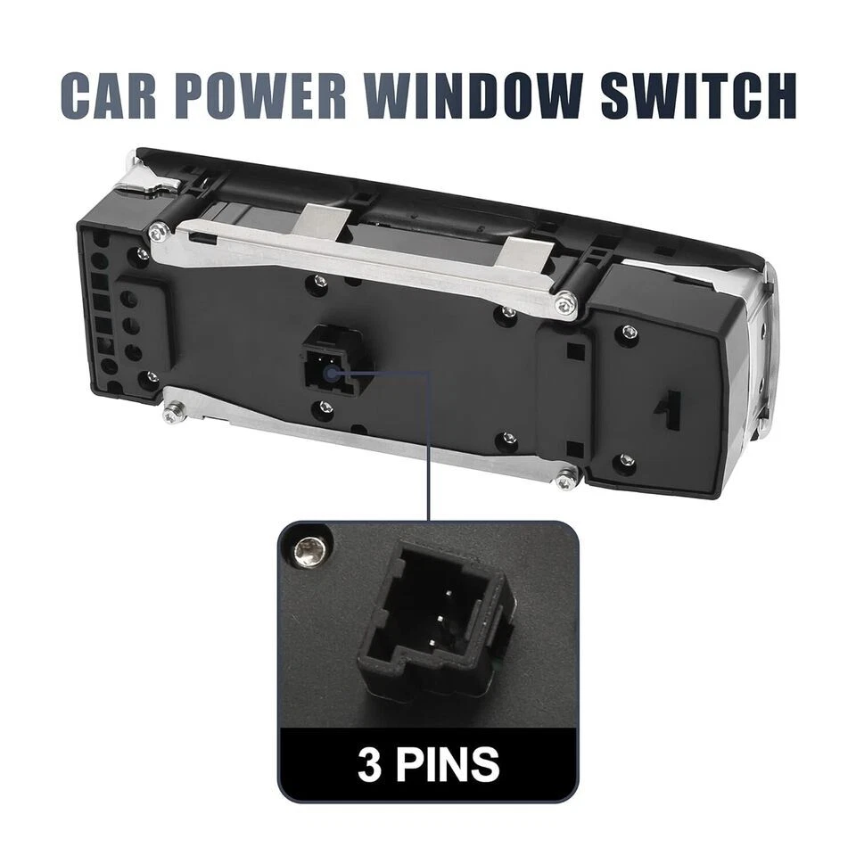 Interruptor de puerta Master Power Window para Mercedes-Benz ML350 ML550 ML63 AMG 2012-2015 Foto 4 de 4