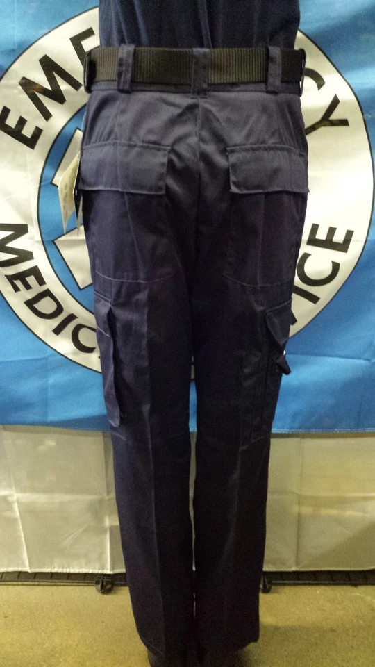 Pantalones EMT para mujer EMS negro/azul marino polialgodón 2-24 cintura elástica ROTHCO 5623 Foto 4 de 4