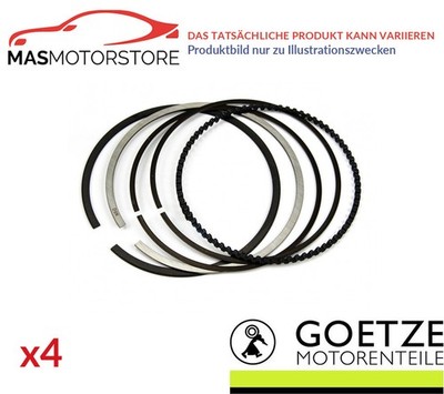 KOLBENRINGE SATZ GOETZE ENGINE 08-435300-00 4PCS P STD NEU OE QUALITÄT