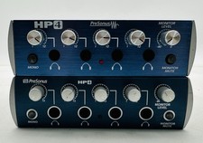 Amplificatore per cuffie PreSonus HP4 + splitter per cuffie da studio 4 vie | senza cavi |