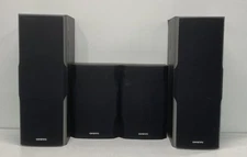 Onkyo Black Home Audio Speakers Set, 4.0 System, Wired