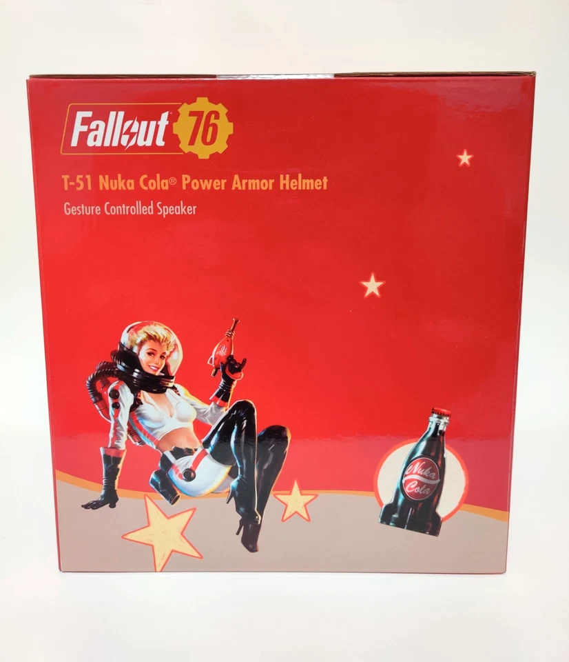 Fallout 76 T-51 Nuka Cola Power Armor Bluetooth Gesture Control Speaker - Image 4 of 4