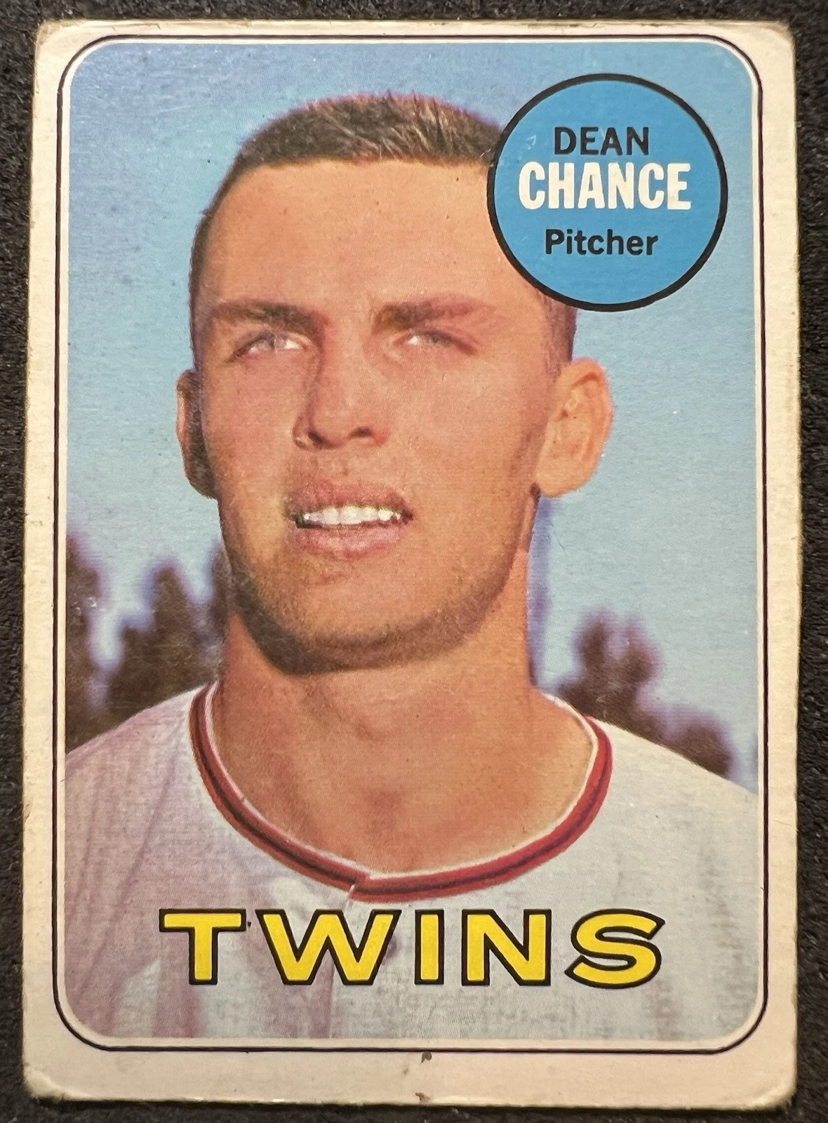 Dean Chance trading card