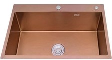 Kitchen Sink Single Bowl Bar  Sink Stainless Steel 75 X 45 X 21CM READ DESCRIPTI