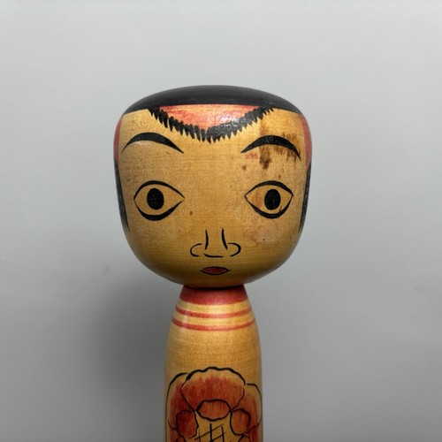 18cm Japanese Kokeshi Doll - Vintage Collectible- Antique Wooden Folk Art #010 - Picture 2 of 6