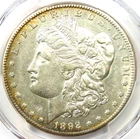 1892-CC Morgan Silver Dollar $1 Carson City Coin - Certified PCGS AU Details