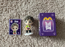NEW BTS Tiny Tan x McDonald's Happy Meal Toy Throwback Edition RM Figurine