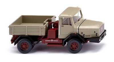 Wiking 049306 Schwerlastzugmaschine (Faun) - olivgrau 1:87 NEU OVP--