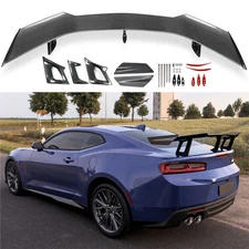 For Chevy Camaro ZL1 1LE SS Style 2016-2024 Carbon Fiber Rear Wing Trunk Spoiler