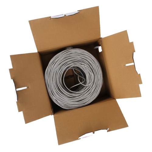 Cat5e Ethernet Cable UTP 1000ft PVC Oxygen Free Copper CMR Flame Retardant I NEW - Zdjęcie 10 z 12