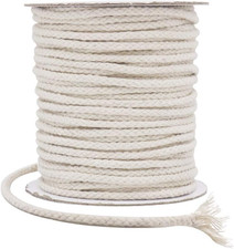 Beige Macrame Craft Cord 5MM x 165FT Natural Cotton for DIY Projects