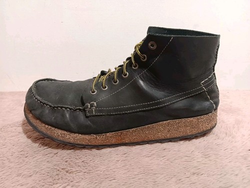 Scarpe mocassino Birkenstock Marton stivali pelle nabuk uomo taglia EU 44 US 10 - Foto 2 di 11