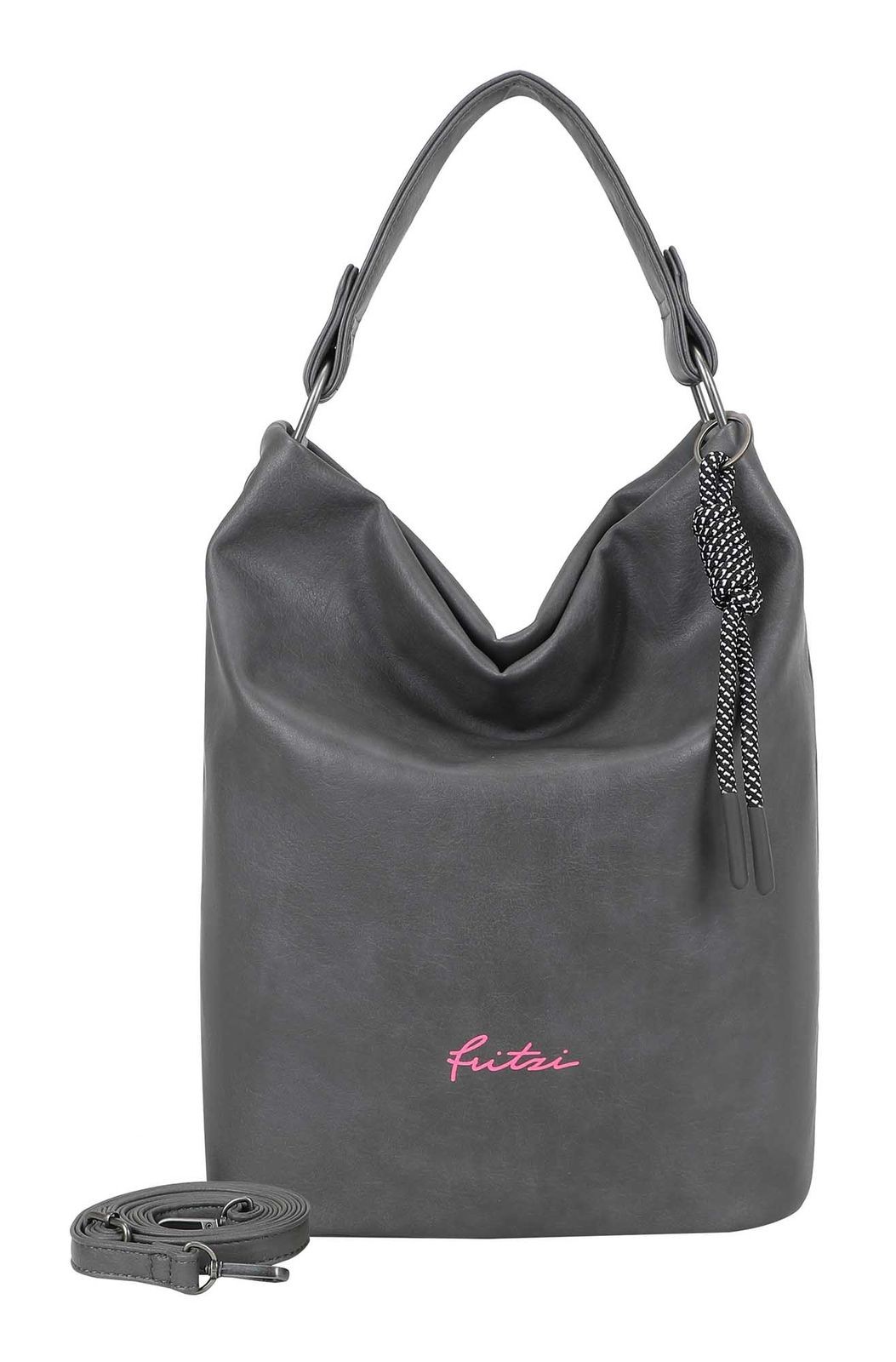 Fritzi aus Preußen shoulder bag Lou Hobo Grey