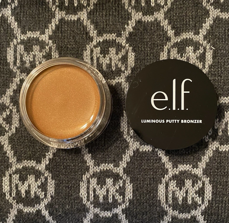 NEW IN BOX e.l.f. Putty Bronzer in Seaside Shimmer with Argan Oil & Vitamin - Image 2 of 4