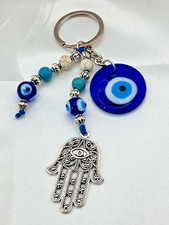 Taschenschmuck Schlüsselanhänger Glücksbringer Hand von Fatma (Fatima) 13 cm lang