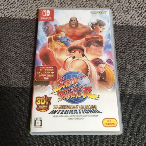 Street Fighter 30th Anniversary Nintendo Switch Game Japan Import Capcom - Picture 1 of 3