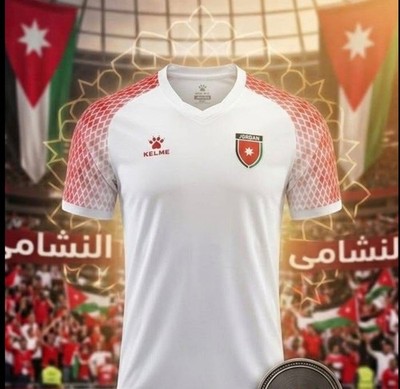 Official Jordan National Football Team Jersey - Latest World Cup Edition 