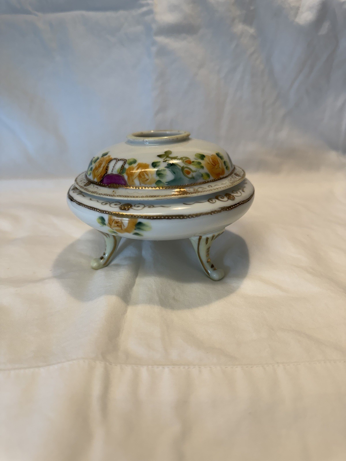 Hair Receiver Antique Excellent
