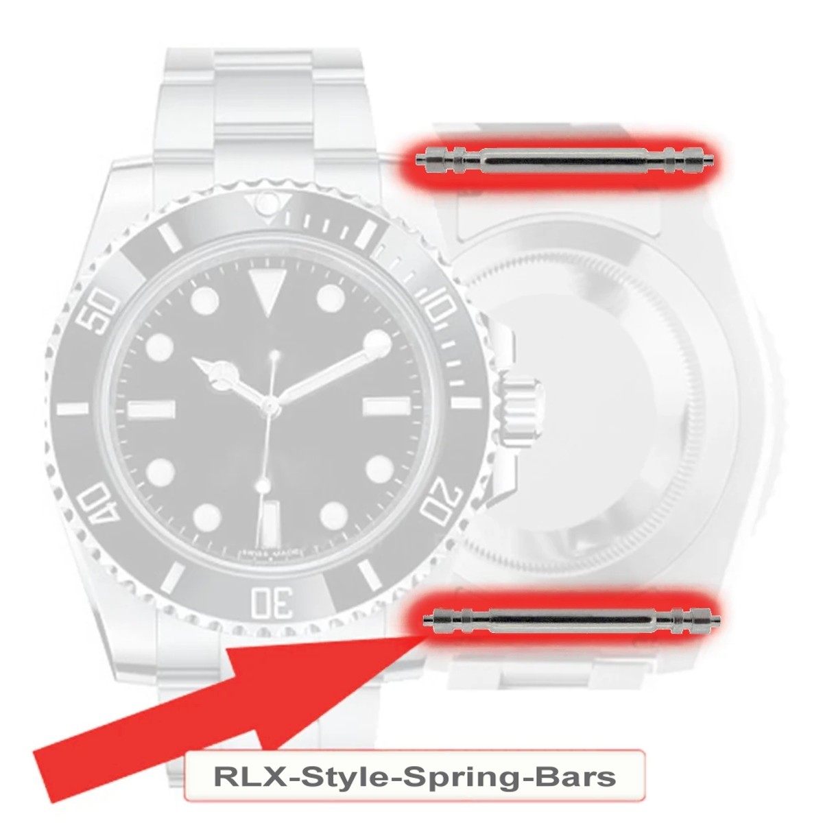 110 barre a molla per orologi Rolex e Tudor foto 4