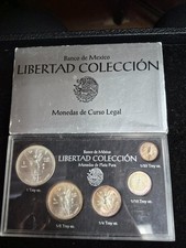 1991 Type 2 Rare- Banco de Mexico Libertad Collectors Set
