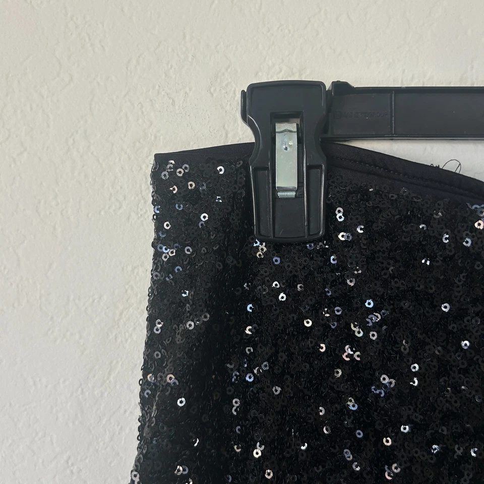 Pantalones White House Black Market para mujer XS negros con lentejuelas Foto 4 de 4