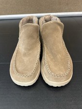 Hey Dude Denny Slip On Ankle Boots Fur Lined Women  s Size 5