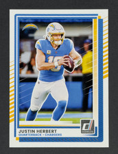 2025 Donruss Football NFL Base Cards #146 Justin Herbert Chargers