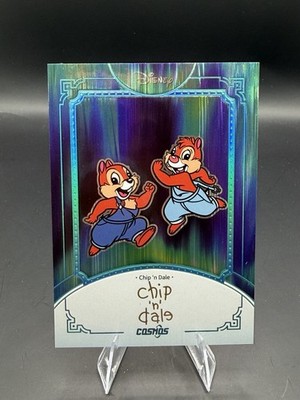 2025 Kakawow COSMOS Disney Chip 'n Dale Signature Auto Aurora /45 #CDT-SAU-07