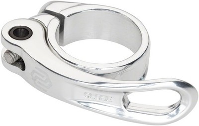Promax QR-1 Seatpost Clamp - 31.8mm, QR, Silver