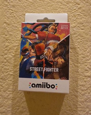 STREET FIGHTER 6 amiibo 22 Card Starter Set - Nintendo Switch 2. Brand New