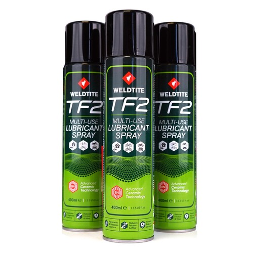3x Weldtite TF2 Ultimate Lubricant Spray With Teflon Surface Protector 400ML - Picture 1 of 9